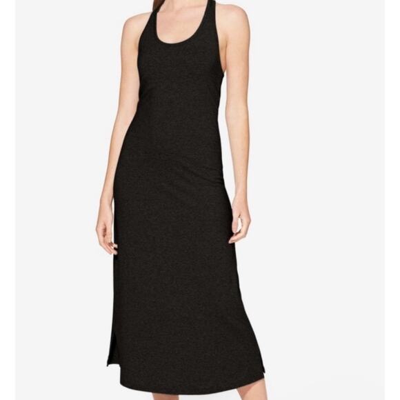 Tommy John Second Skin Racerback Tank Maxi Dress Black M - Picture 1 of 7